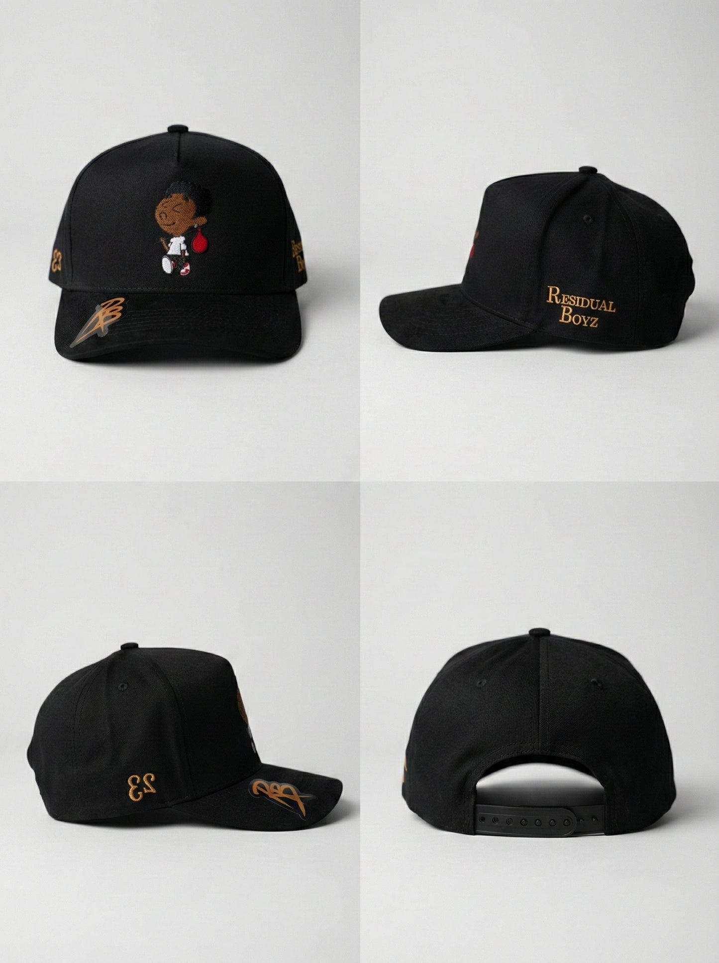 Embroidered Residual Boyz Snapback 01